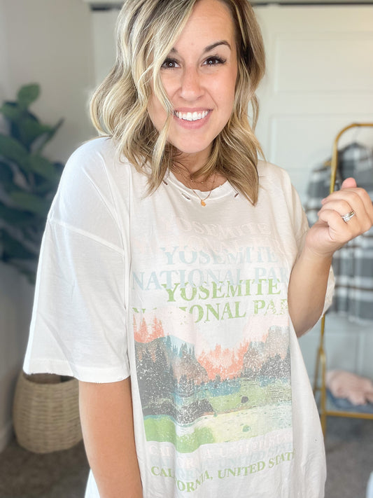 Yosemite Boyfriend Tee